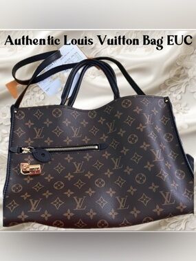 EUC Louis Vuitton Popincourt MM Pristine Condition Authenticated Price Firm
